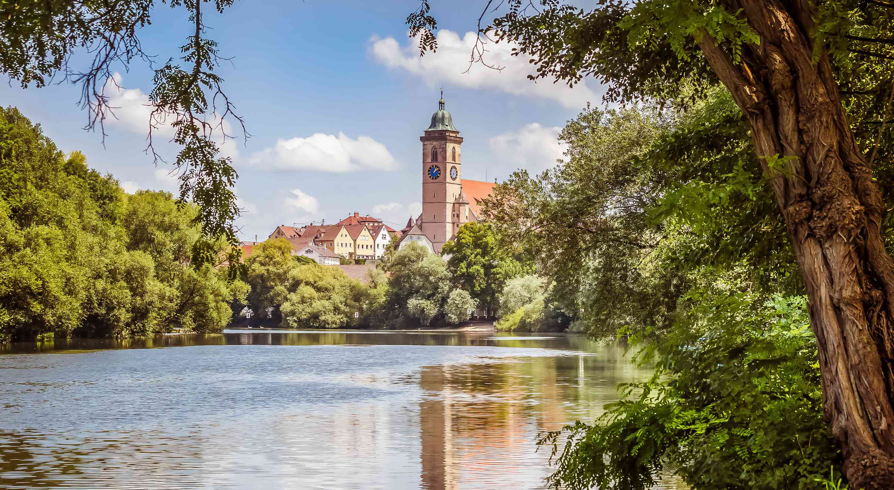 Stadtansicht Nürtingen am Neckar. Bildrechte: Daniel Jüptner, 8pm Photographic Media. Verwendet mit freundlicher Genehmigung.